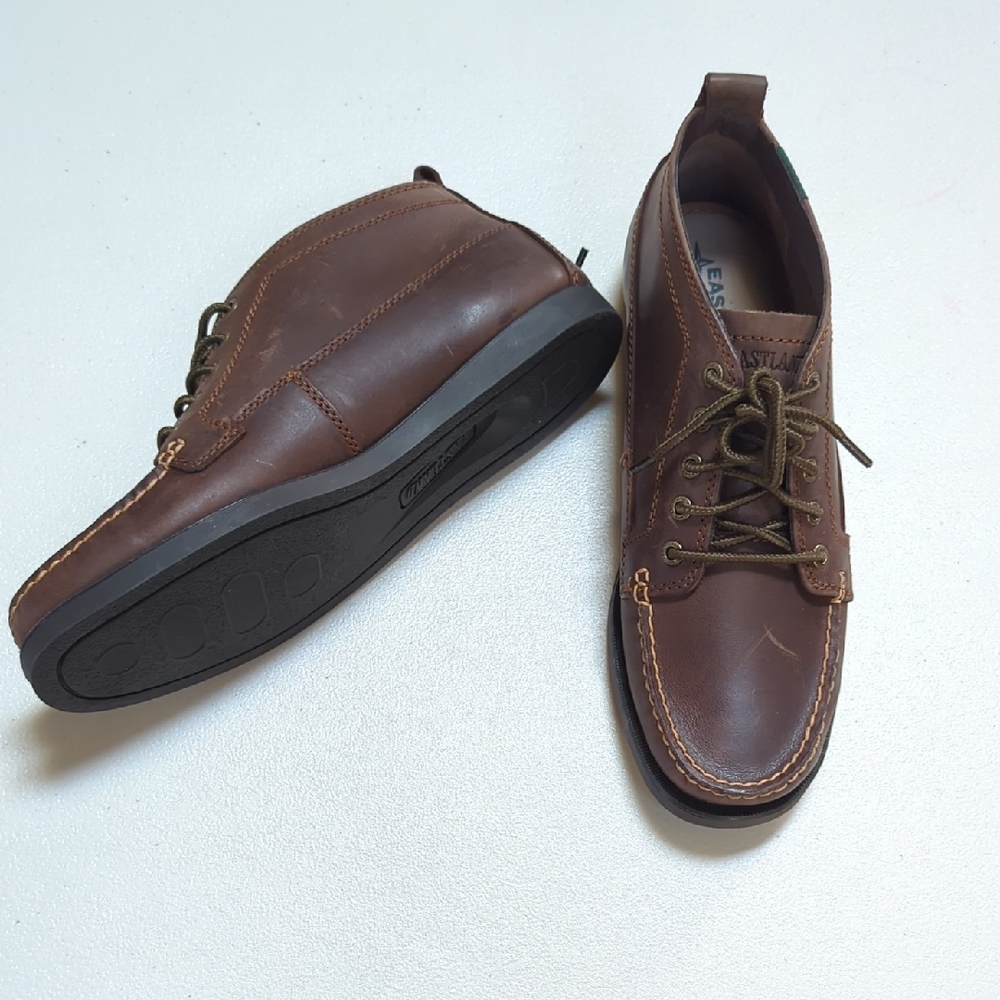 Eastland, Seneca, Women's Leather Brown Booties. Size 9